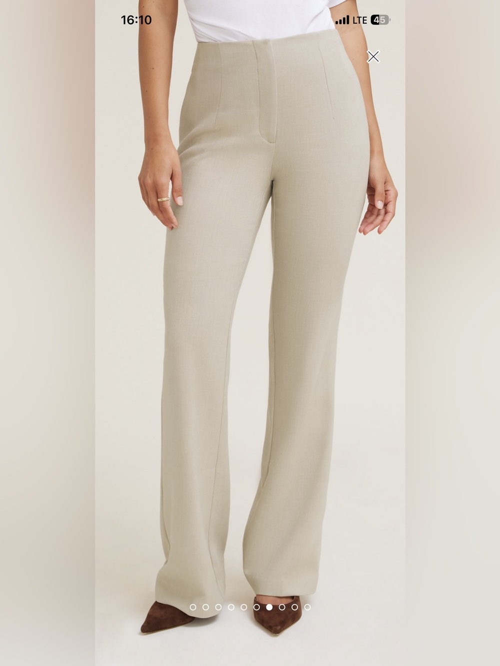 Stevie slim bootcut pants